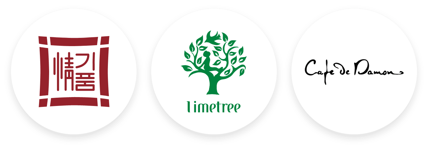 정기품 라임트리 까페드다몬 로고 이미지