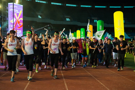 XS 5K Night Run 출발