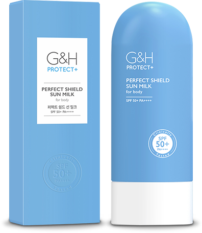 G&H 퍼펙트 쉴드　선 밀크 SPF50+ PA++++ 제품